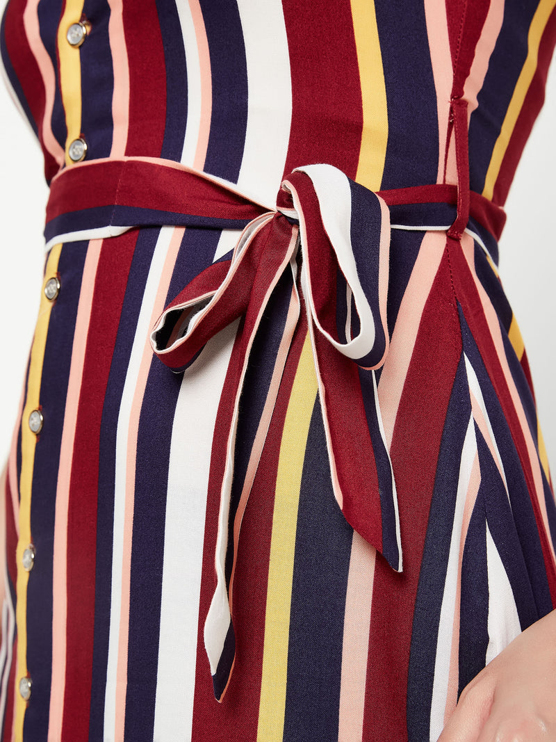 Sherbet Stripes Dress