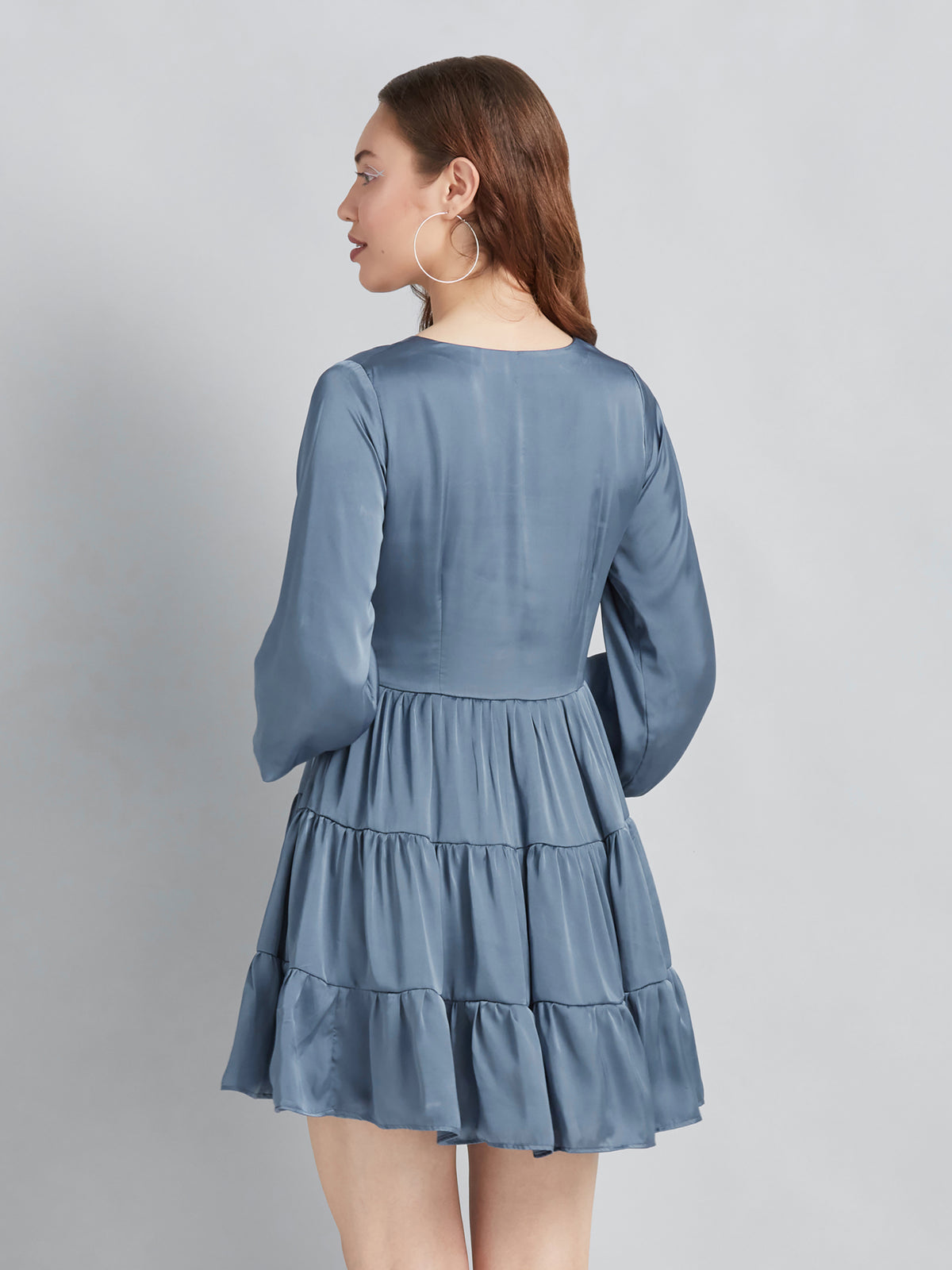 Blue Poppy Dress