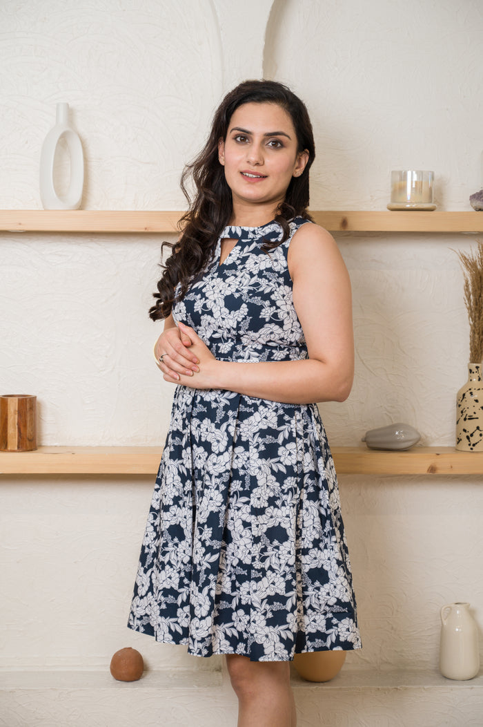 Blue-Eyed Floral Dress