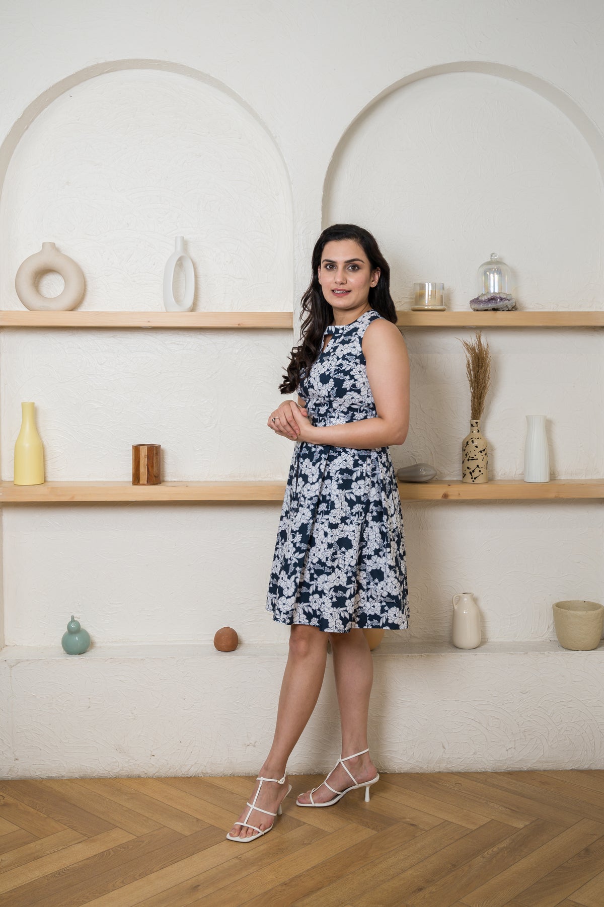 Blue-Eyed Floral Dress