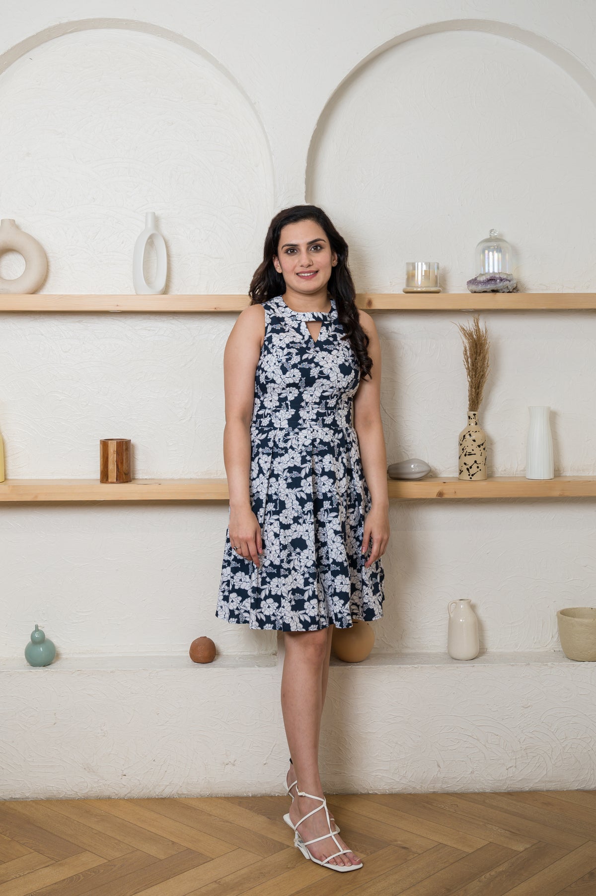 Blue-Eyed Floral Dress