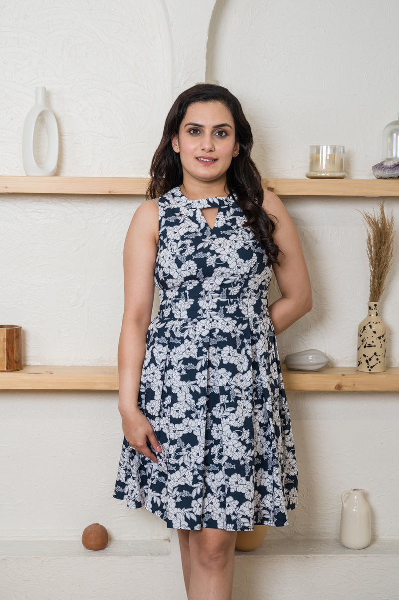 Blue-Eyed Floral Dress