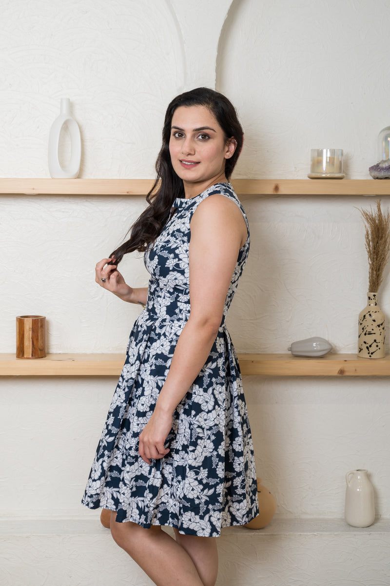 Blue-Eyed Floral Dress