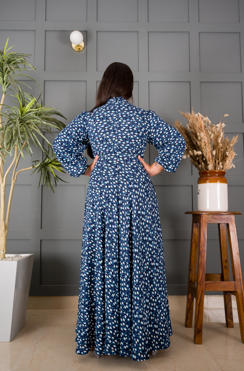 Blue Knot Dress